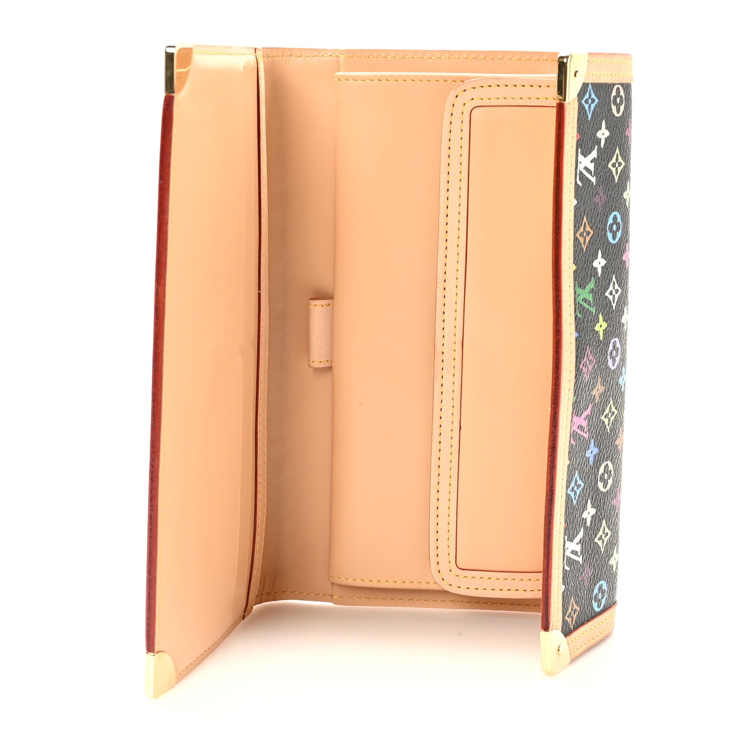 Monogram Multicolor Porte Tresor International Wallet Black