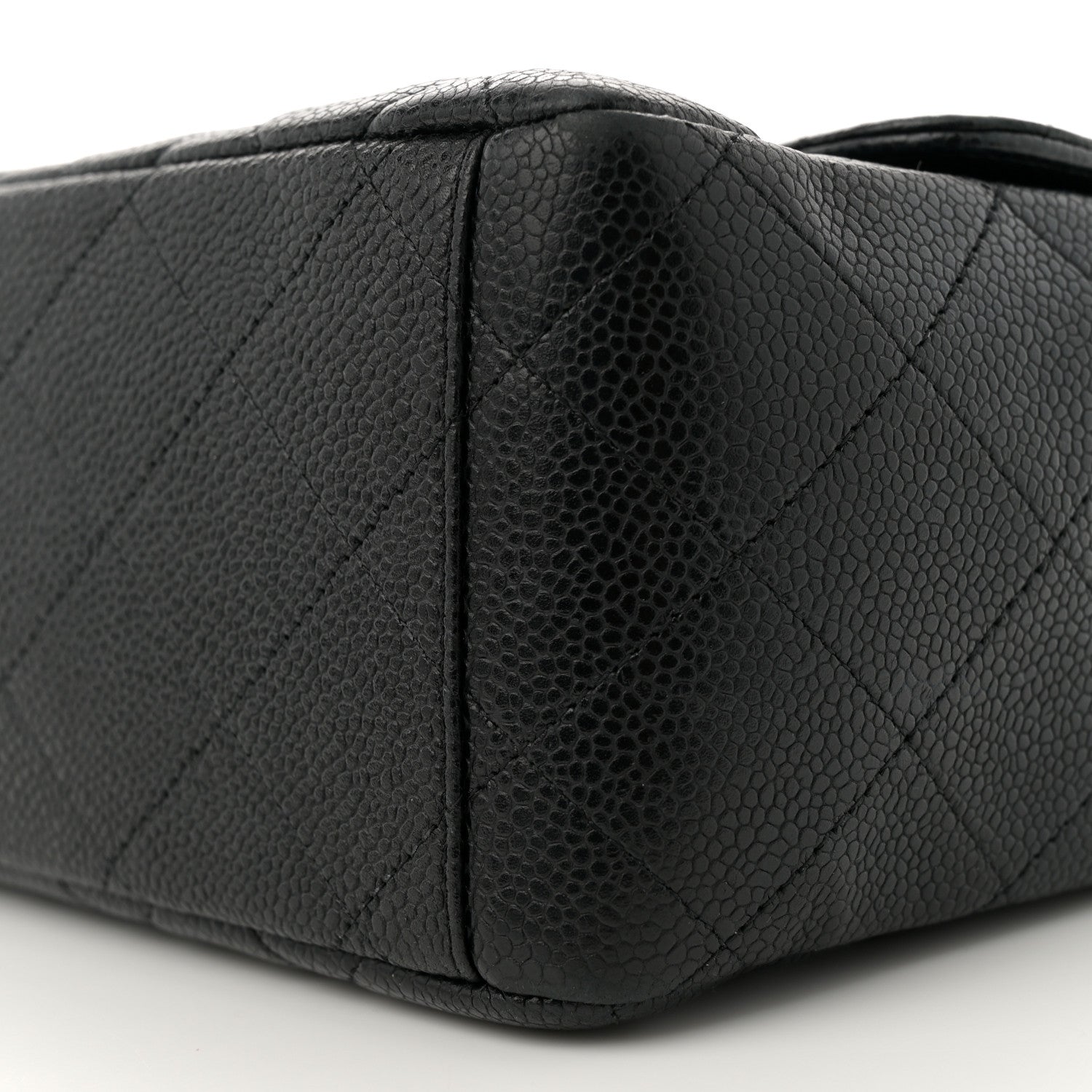 Chanel Caviar Quilted Maxi Single Flap Black 10 of 12