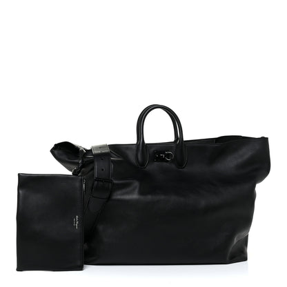 Salvatore Ferragamo Soft Calfskin Studio Tote Black 1 of 10