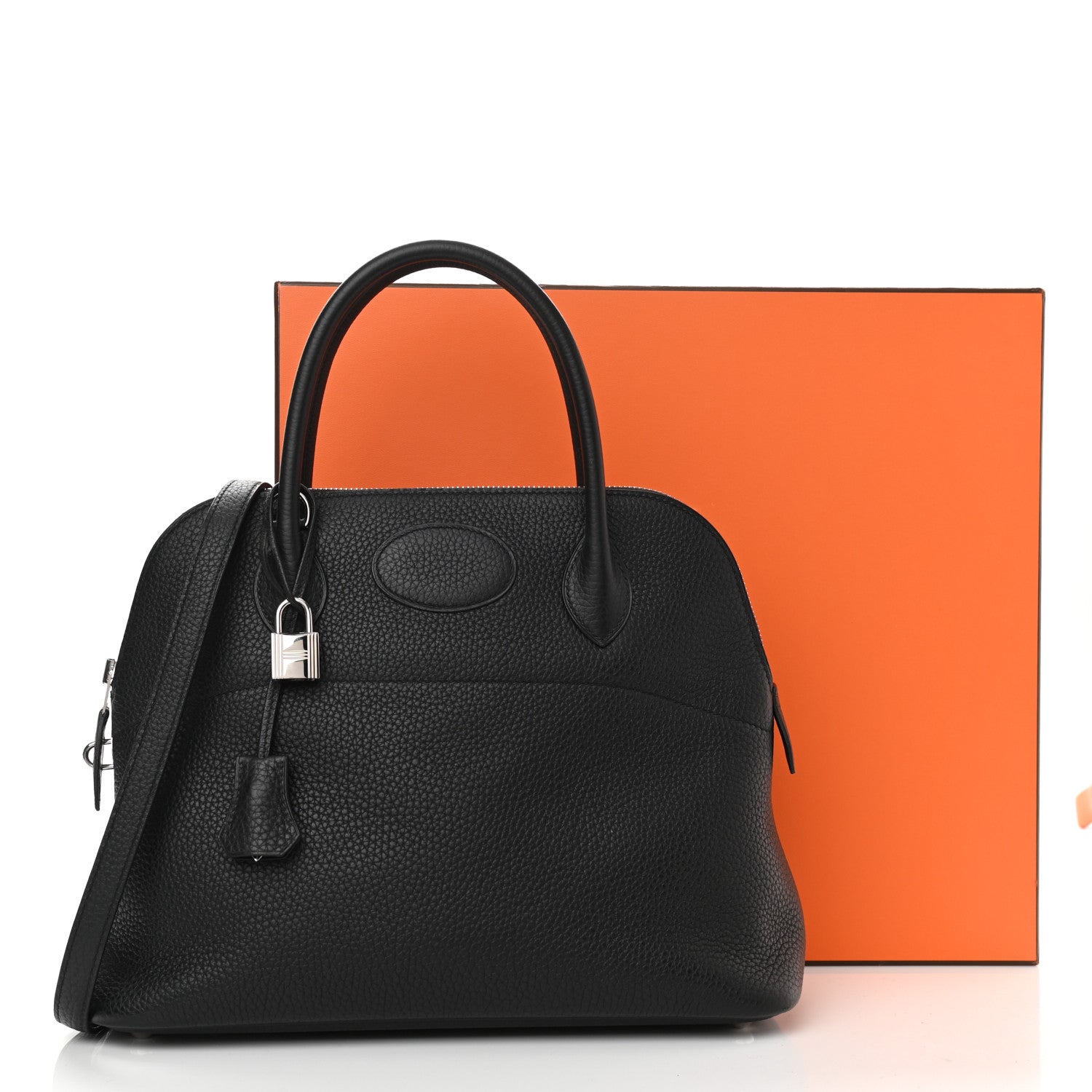 Hermes Taurillon Clemence Bolide 31 Black 12 of 12