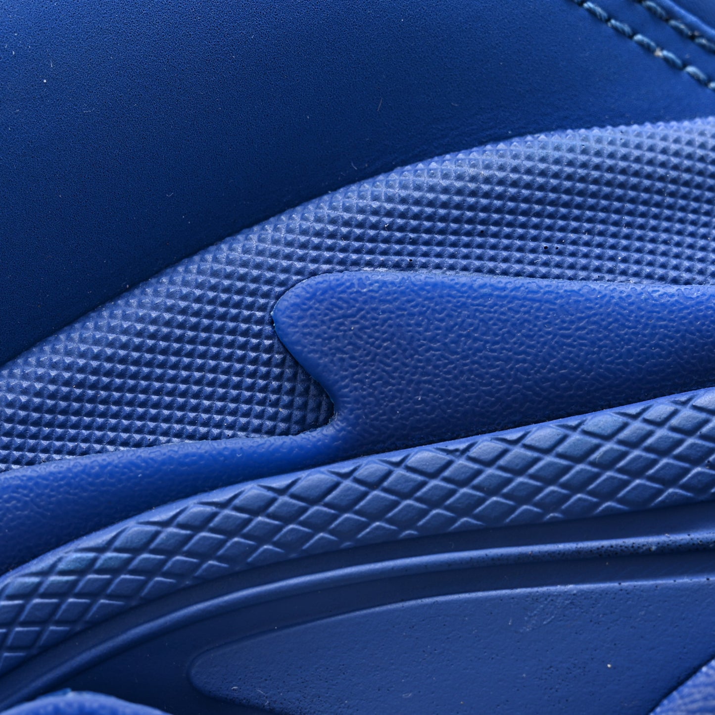 Fabric Mesh Mens Triple S Sneakers 43 Deep Blue