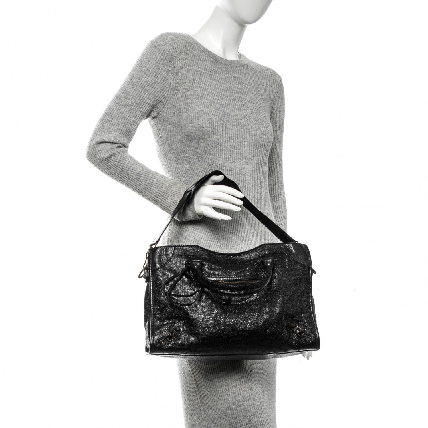 Balenciaga Agneau Giant 12 Brass City Black 2 of 7