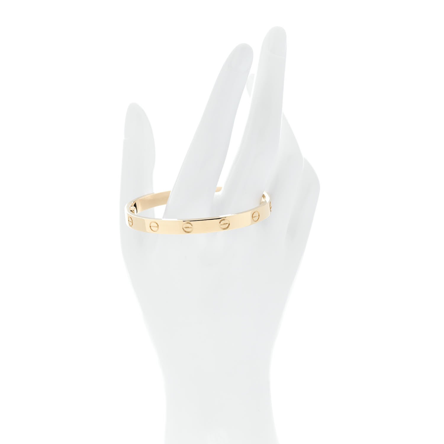 Cartier 18K Yellow Gold LOVE Bracelet 17 2 of 10