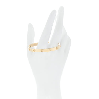Cartier 18K Yellow Gold LOVE Bracelet 17 2 of 10