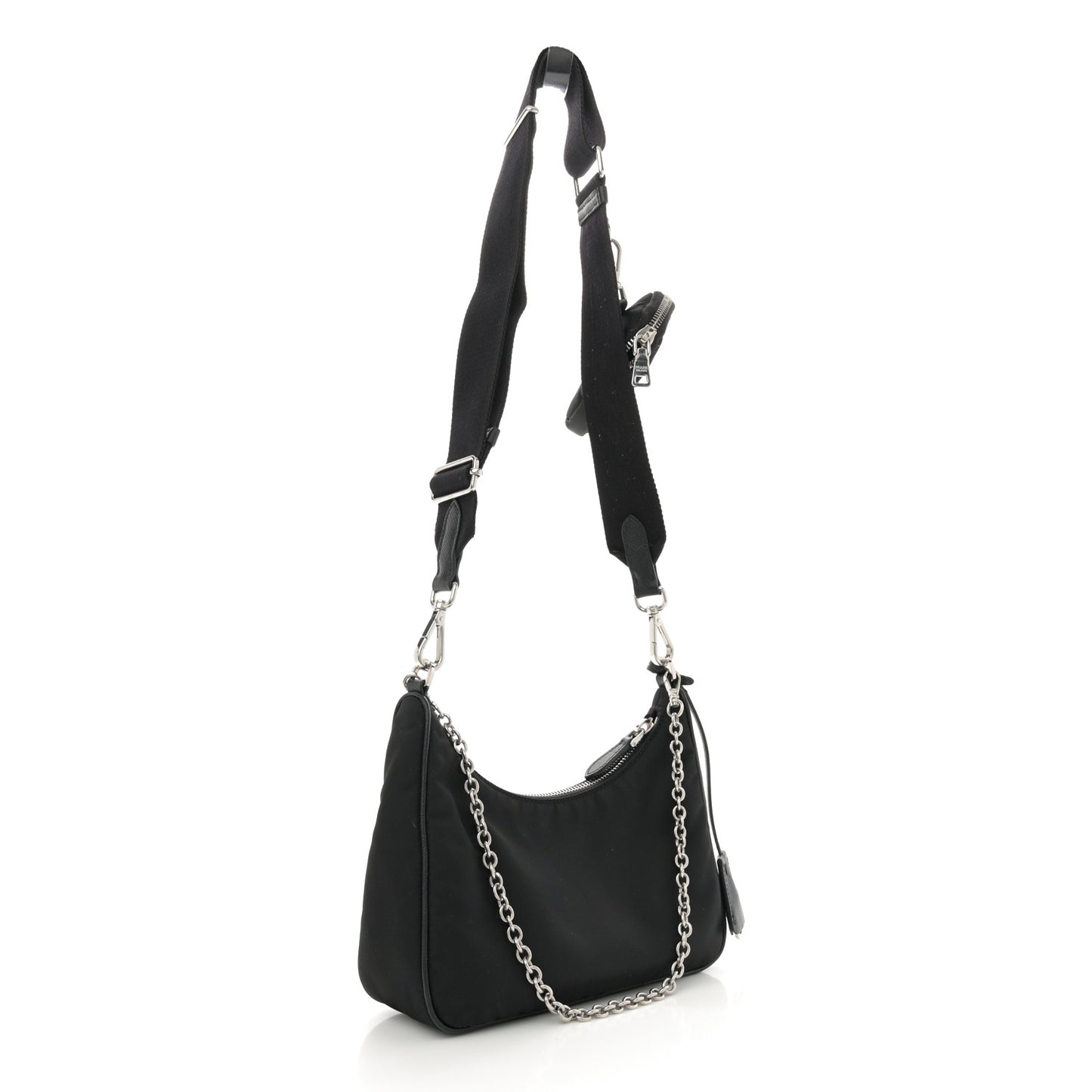 Nylon Re-Edition 2005 Shoulder Bag Black