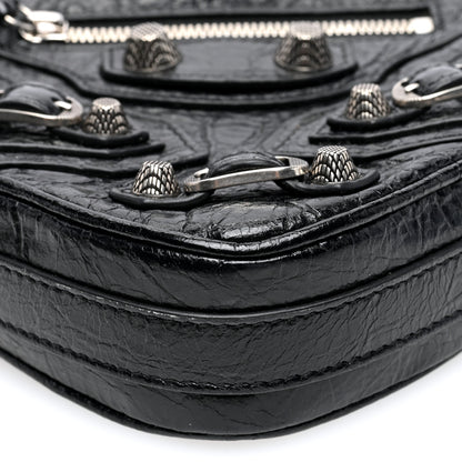 Balenciaga Agneau Arena Mini Le Cagole Heart Bag Black 8 of 8