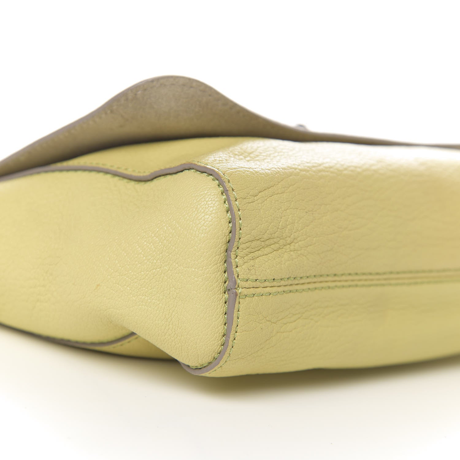 Mulberry Glossy Goatskin Small Lily Flap Pistachio 14 of 16