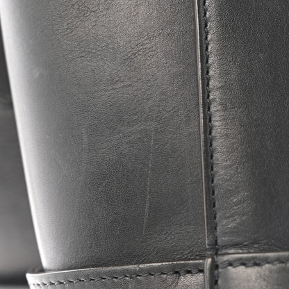 Celine Soft Grained Calfskin Sangle Bucket Bag Black 10 of 12