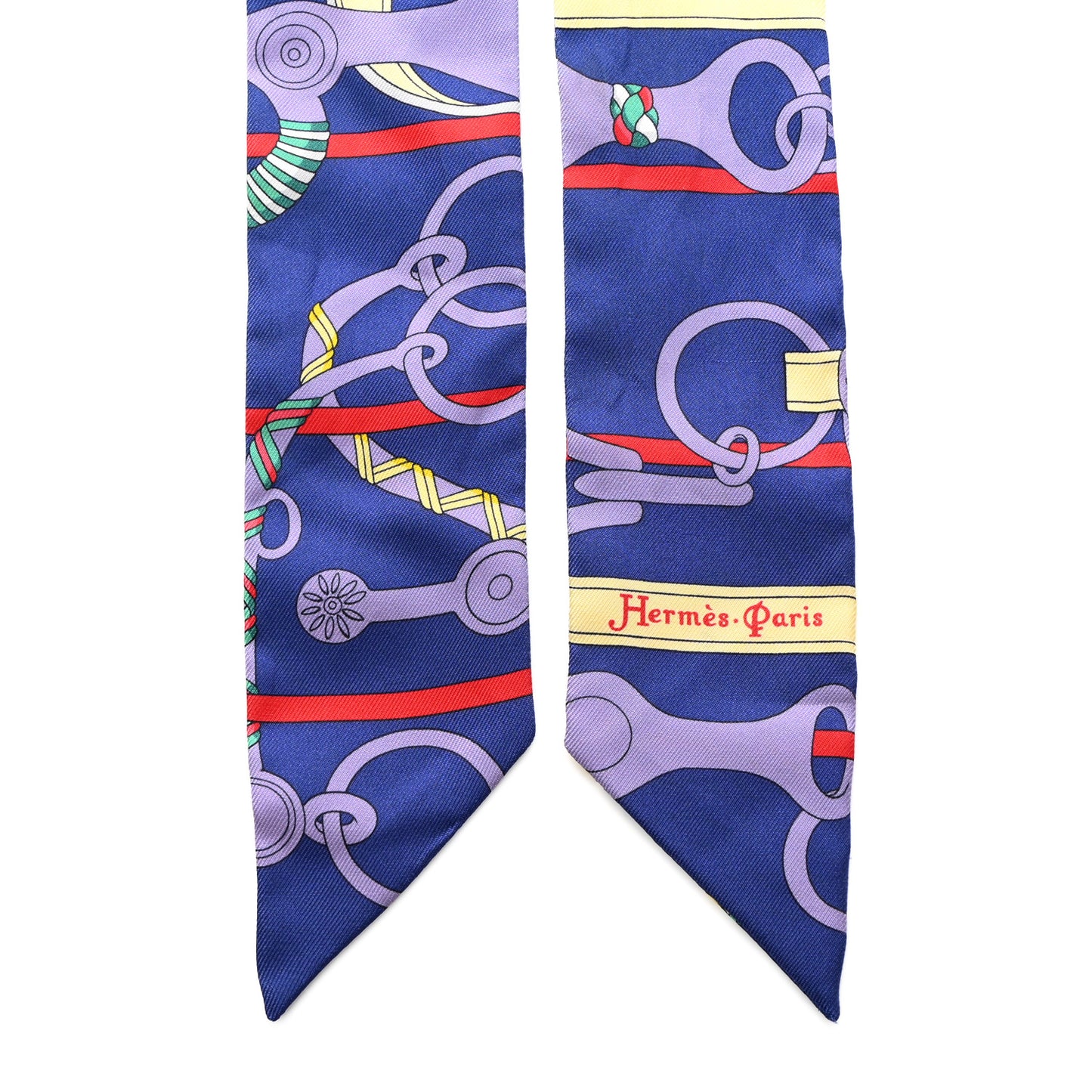 Silk Panoplie Equestre Twilly Bleu Jaune Rouge
