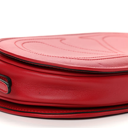 Valentino Garavani Calfskin VLogo Crossbody Red 8 of 9