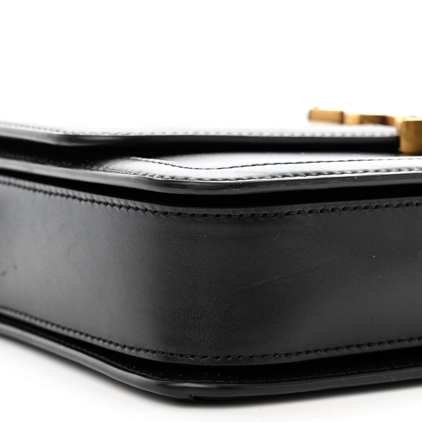 Box Calfskin Monogram Medium Solferino Satchel Black