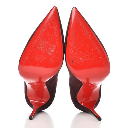 Christian Louboutin Suede So Kate 120 Pumps 39 Cramoisi 7 of 11