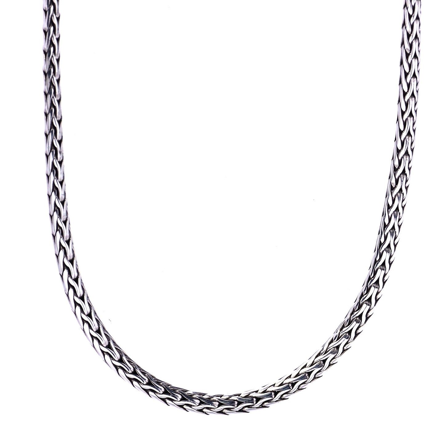Sterling Silver 3.5mm Classic Chain Necklace 36"