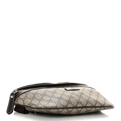 Gucci GG Supreme Monogram Belt Bag Dark Brown 4 of 13