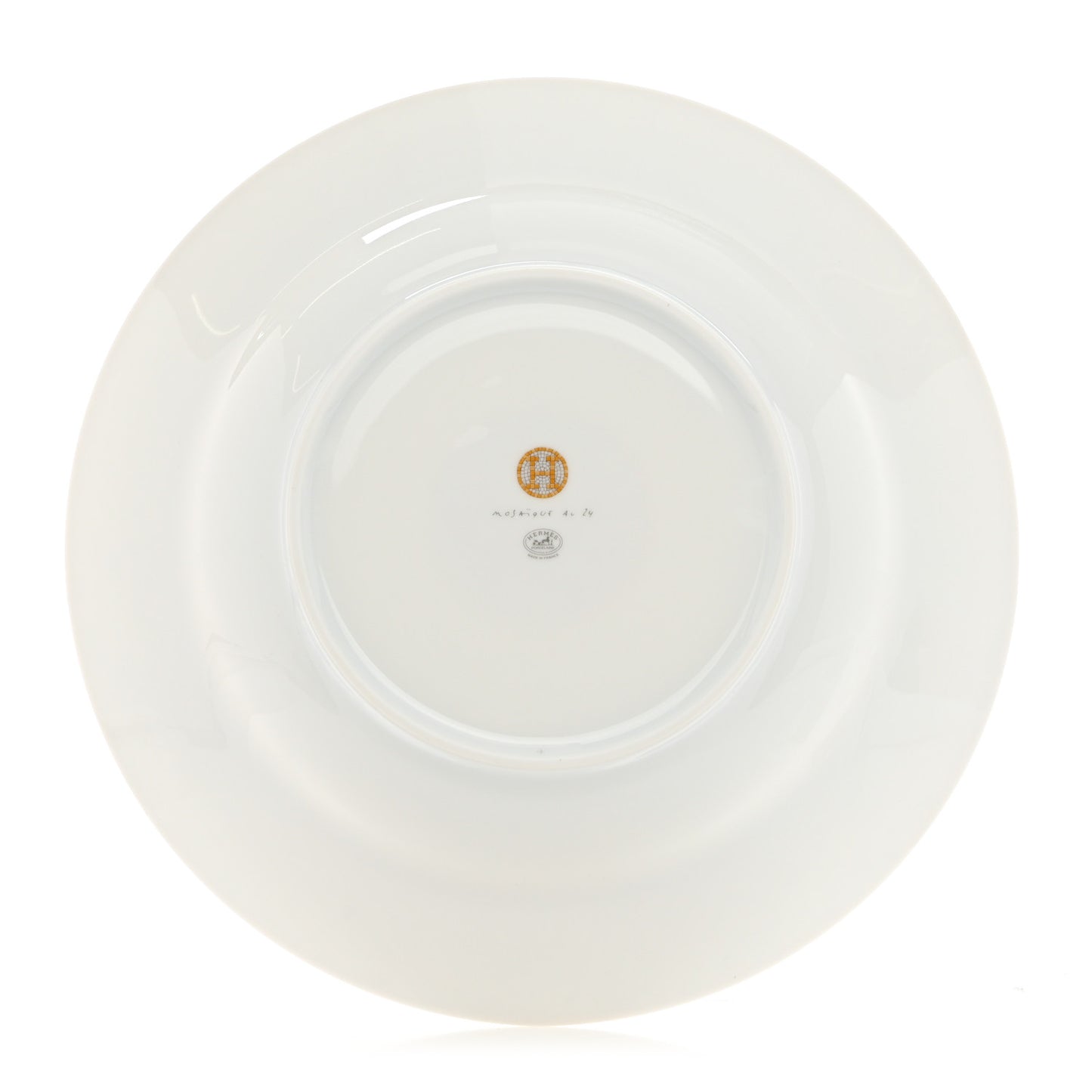 Porcelain Mosaique Au 24 Soup Bowl Gold
