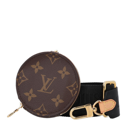 Louis Vuitton Monogram Multi Pochette Accessories Bandouliere Shoulder Strap Black 1 of 6