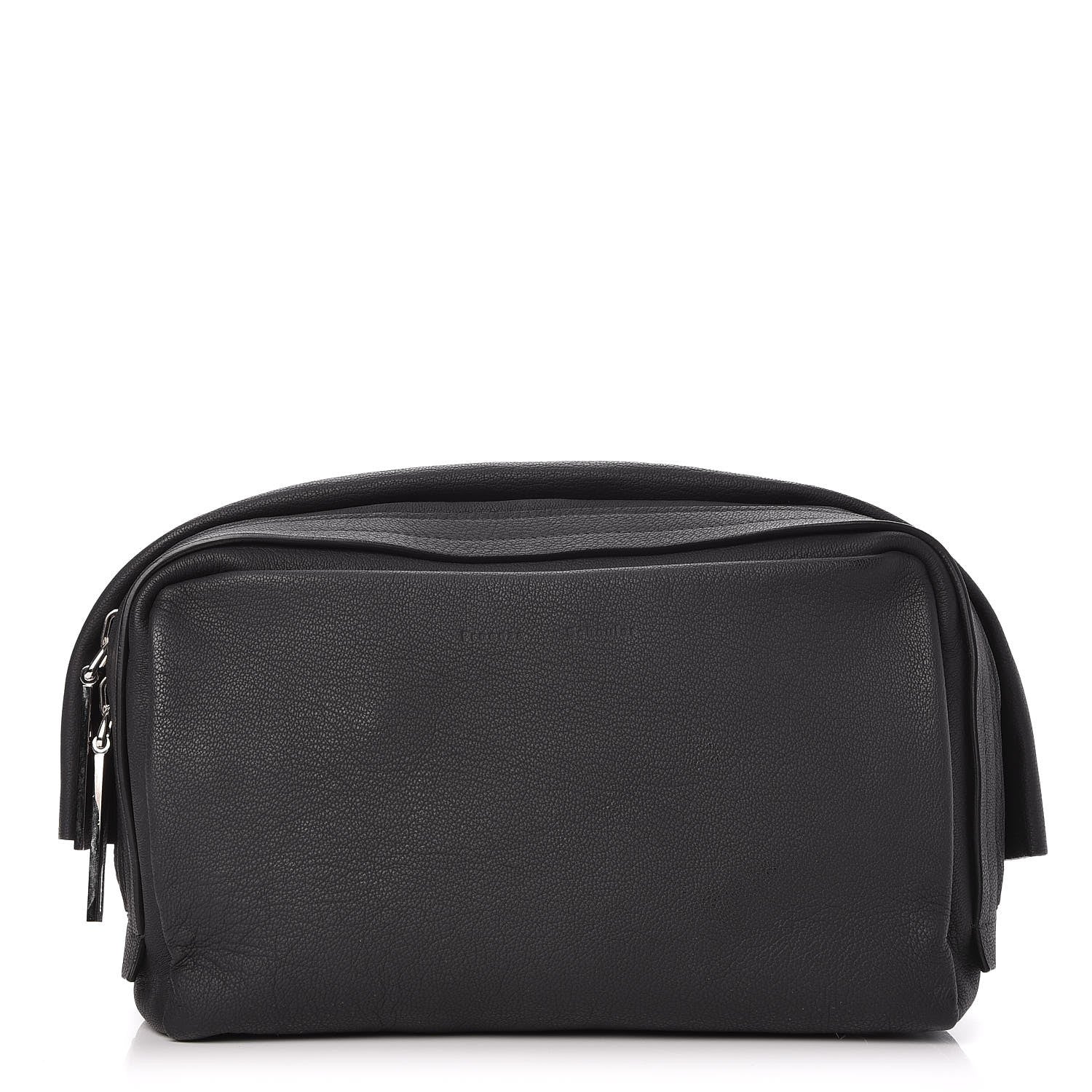 Proenza Schouler Grained Calfskin Carlton Clutch Black 1 of 10