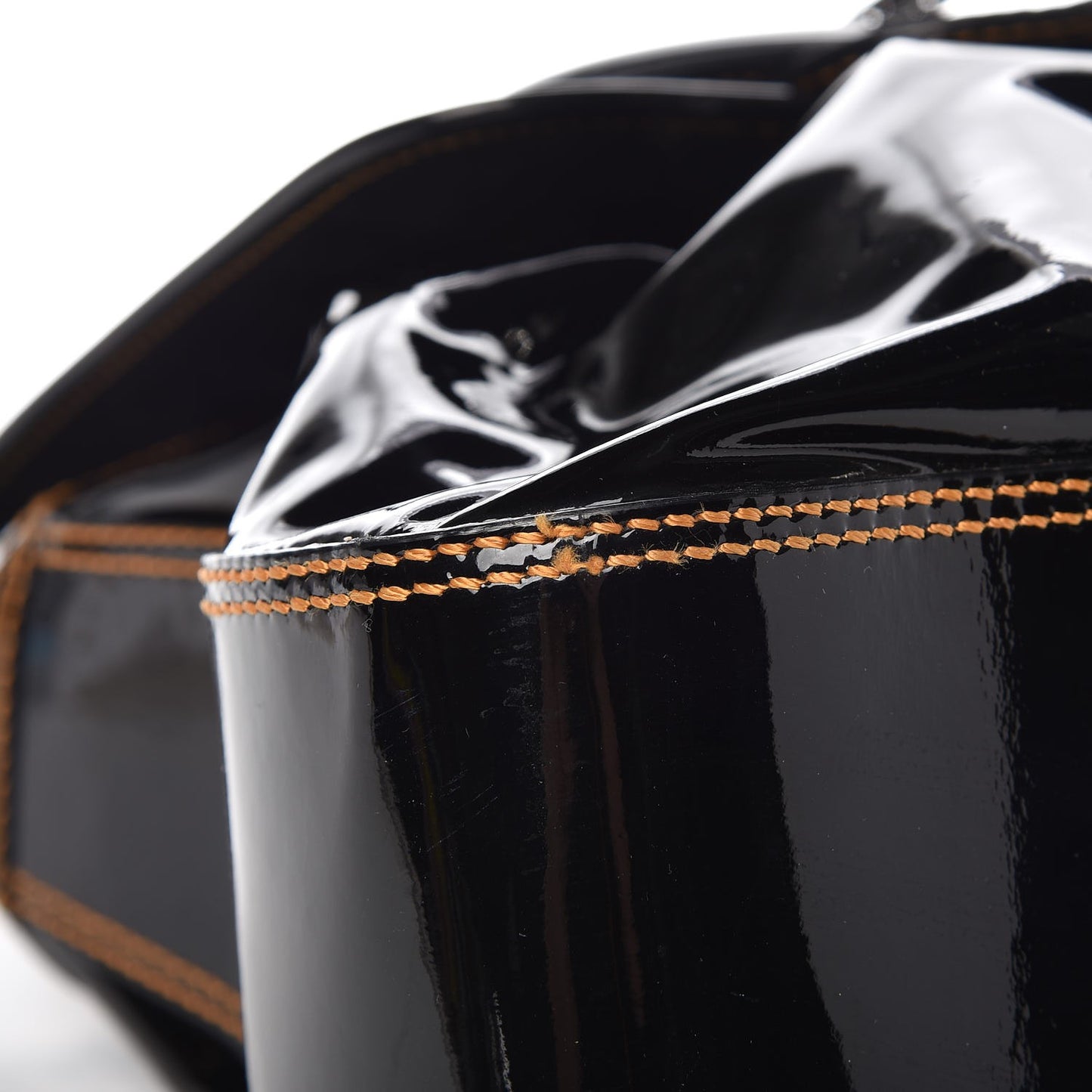 Patent Large B Bag Black