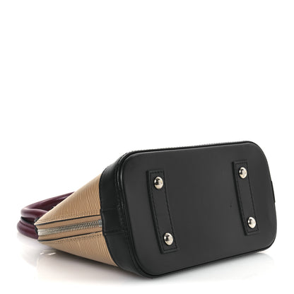 Louis Vuitton Epi Tri-Color Alma BB Vanilla Fuchsia Black 4 of 15