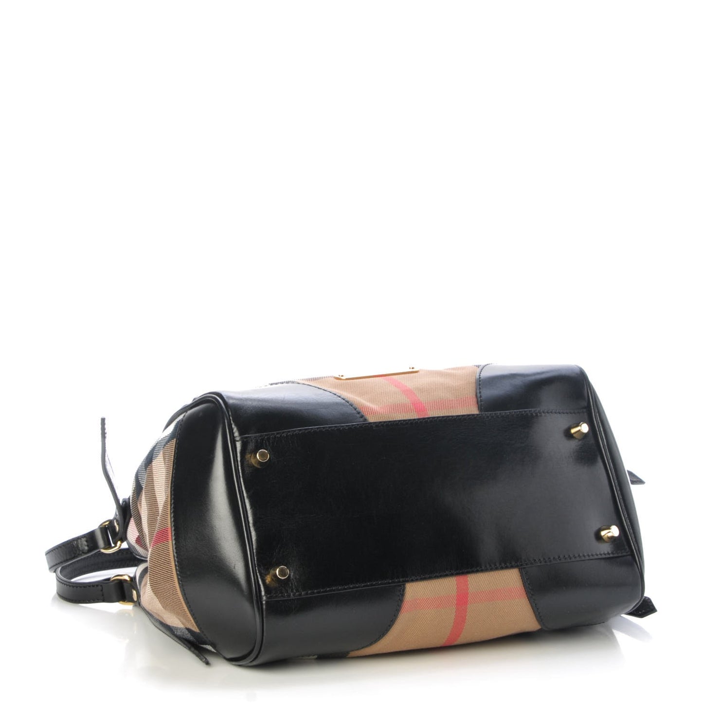 House Check Small Canterbury Tote Black