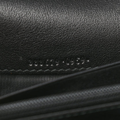 Gucci Microguccissima Bow Continental Wallet Black 7 of 8