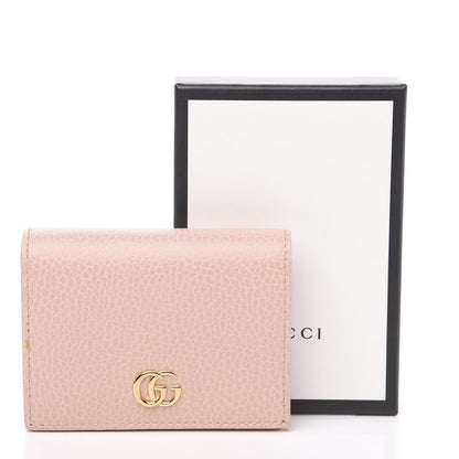 Gucci Dollar Calfskin GG Marmont Card Case Perfect Pink 8 of 8