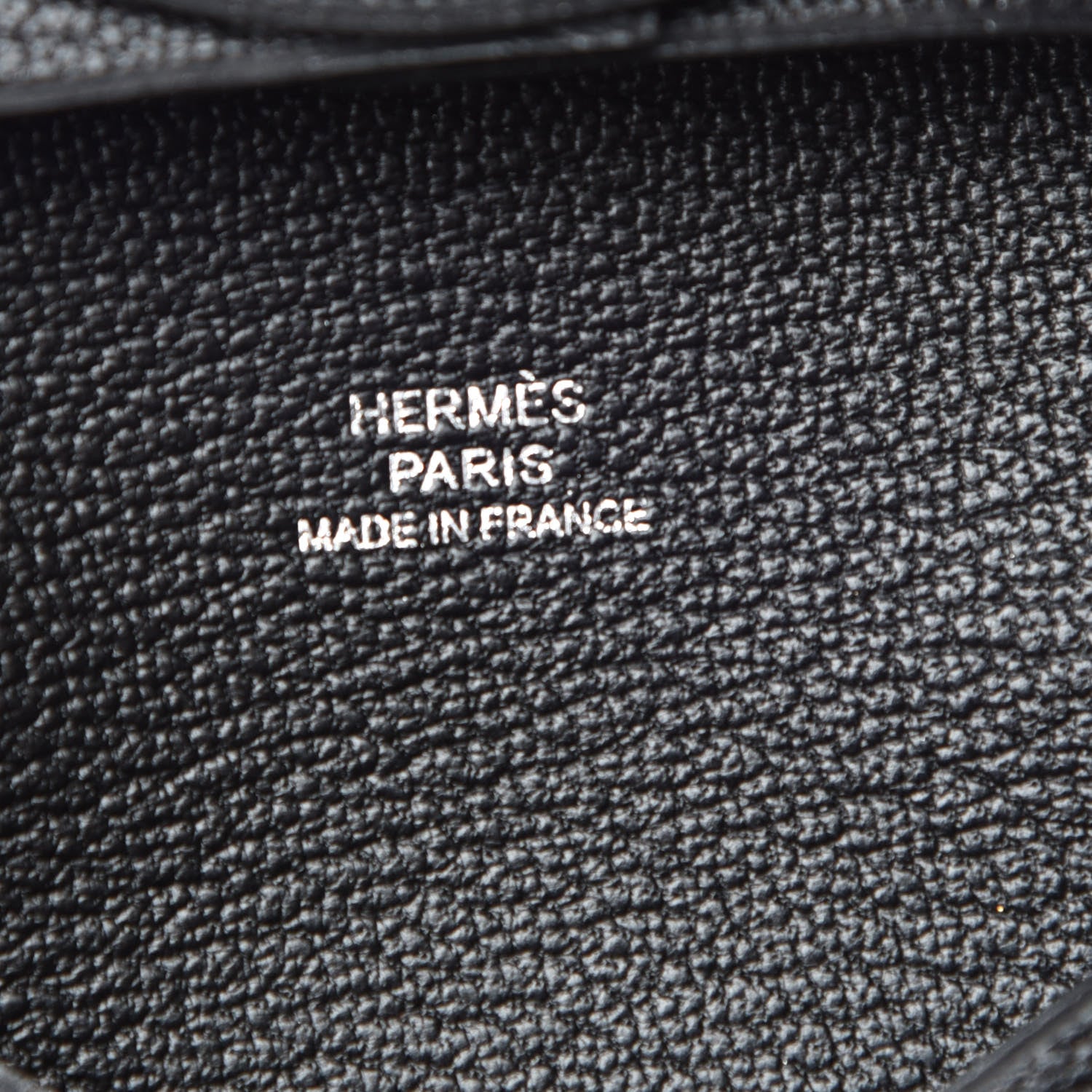 Hermes Chevre Mysore Bastia Coin Purse Black 6 of 8