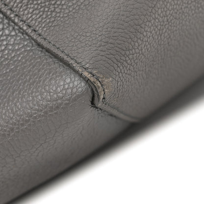 Celine Soft Grained Calfskin Medium Belt Cabas Phantom Grey 12 of 15