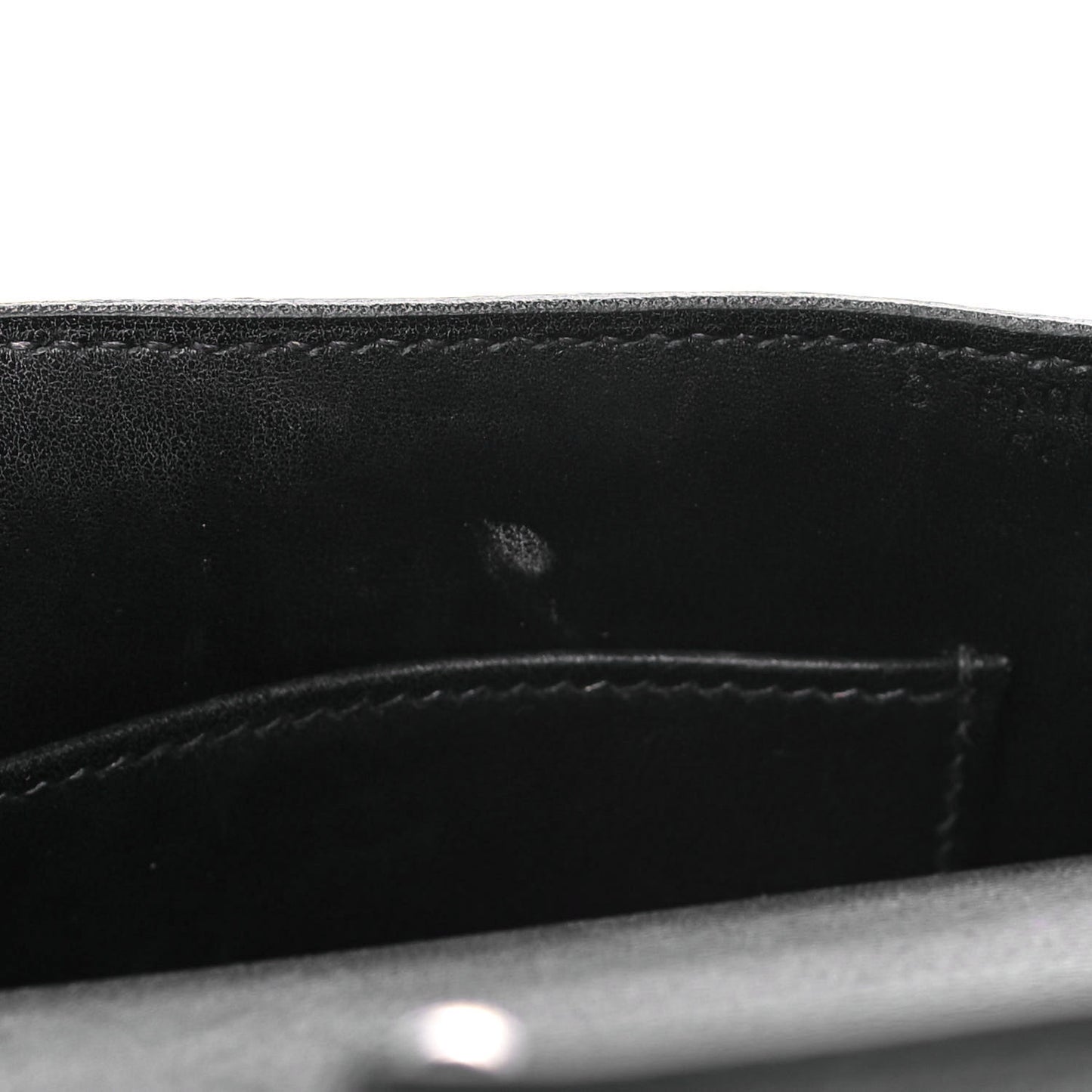 Chevre Mysore Mini Verrou Chaine Bag Black