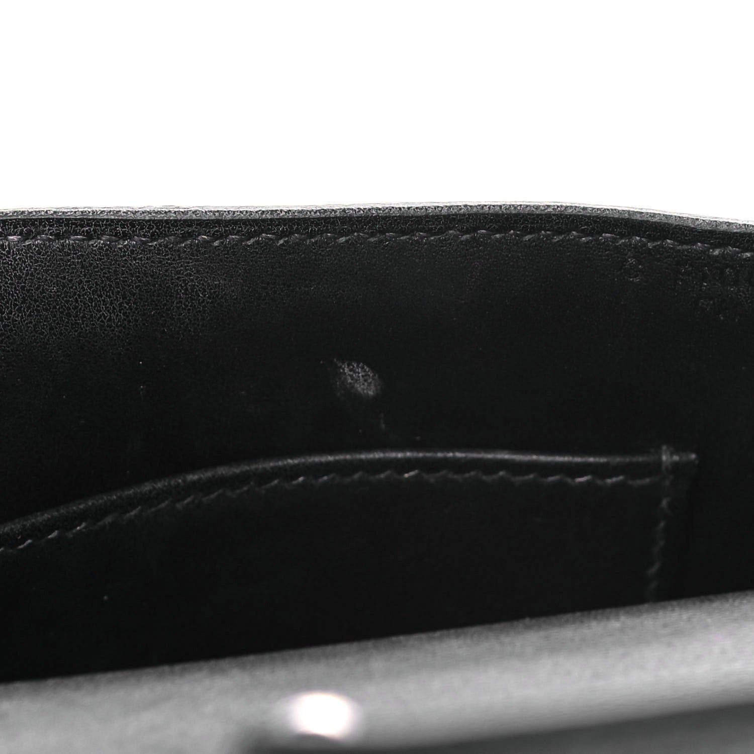 Hermes Chevre Mysore Mini Verrou Chaine Bag Black 11 of 20