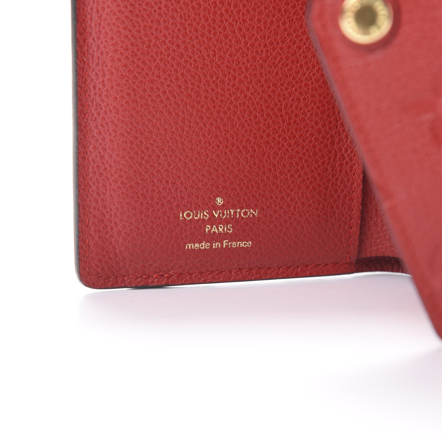 Louis Vuitton Empreinte Compact Curieuse Wallet Cherry 6 of 9