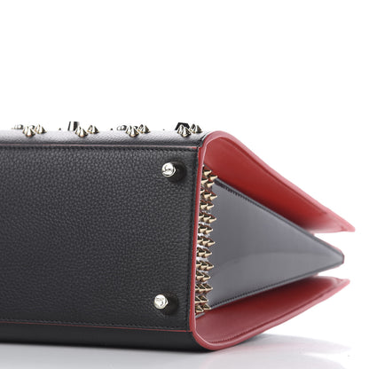 Christian Louboutin Calfskin Spikes Loubinthesky Medium Paloma Black Multimetal 9 of 9
