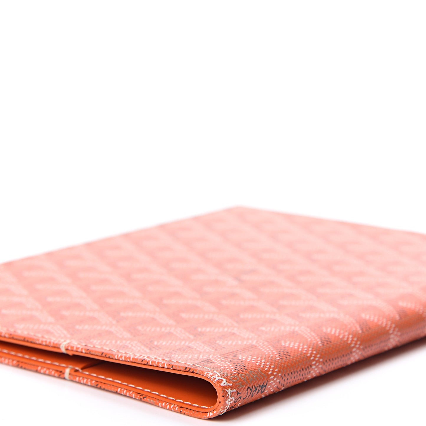 Goyardine Agenda Cover Orange