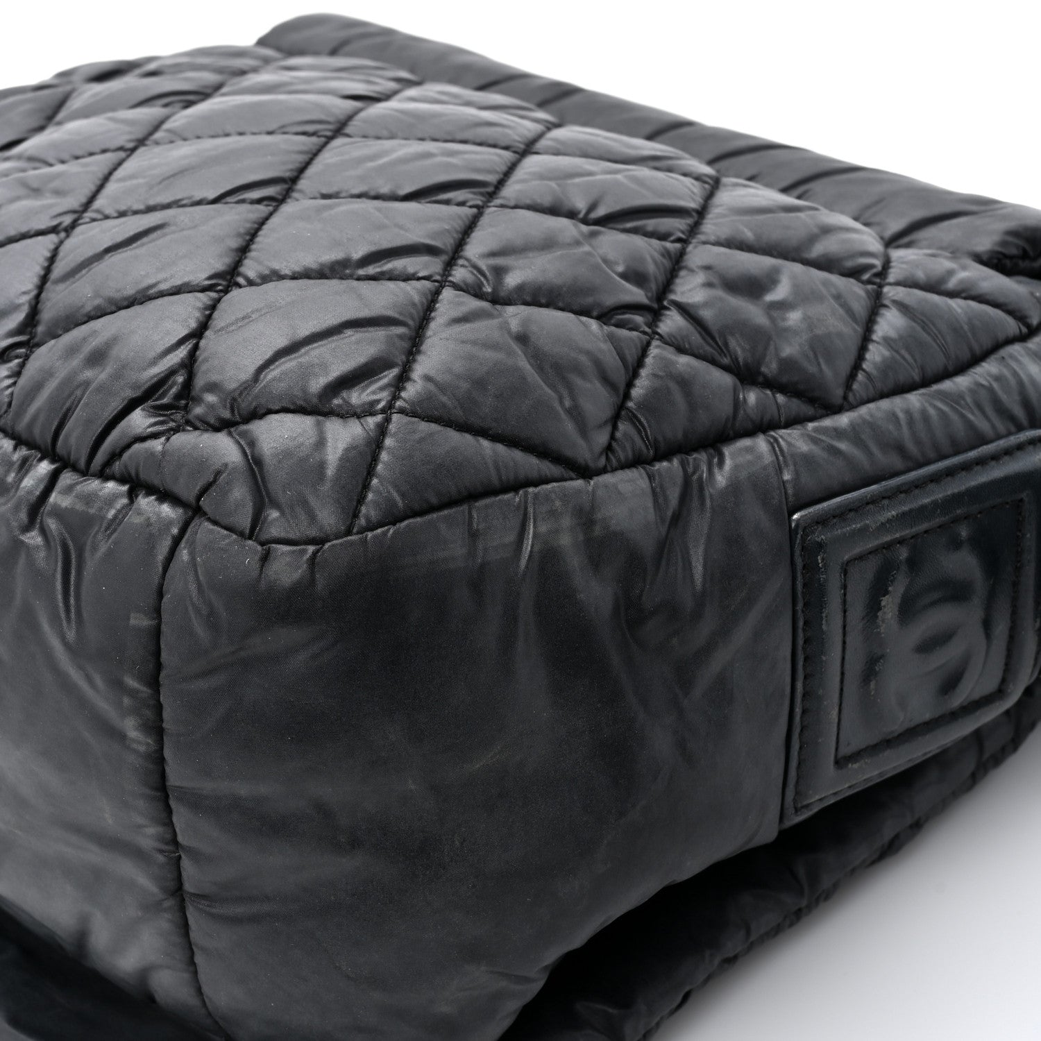 Chanel Nylon Small Coco Cocoon Messenger Bag Black 14 of 14