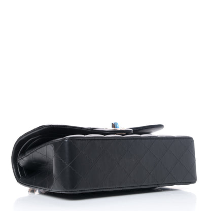 Chanel Lambskin Quilted Small Double Flap Black 3 of 4