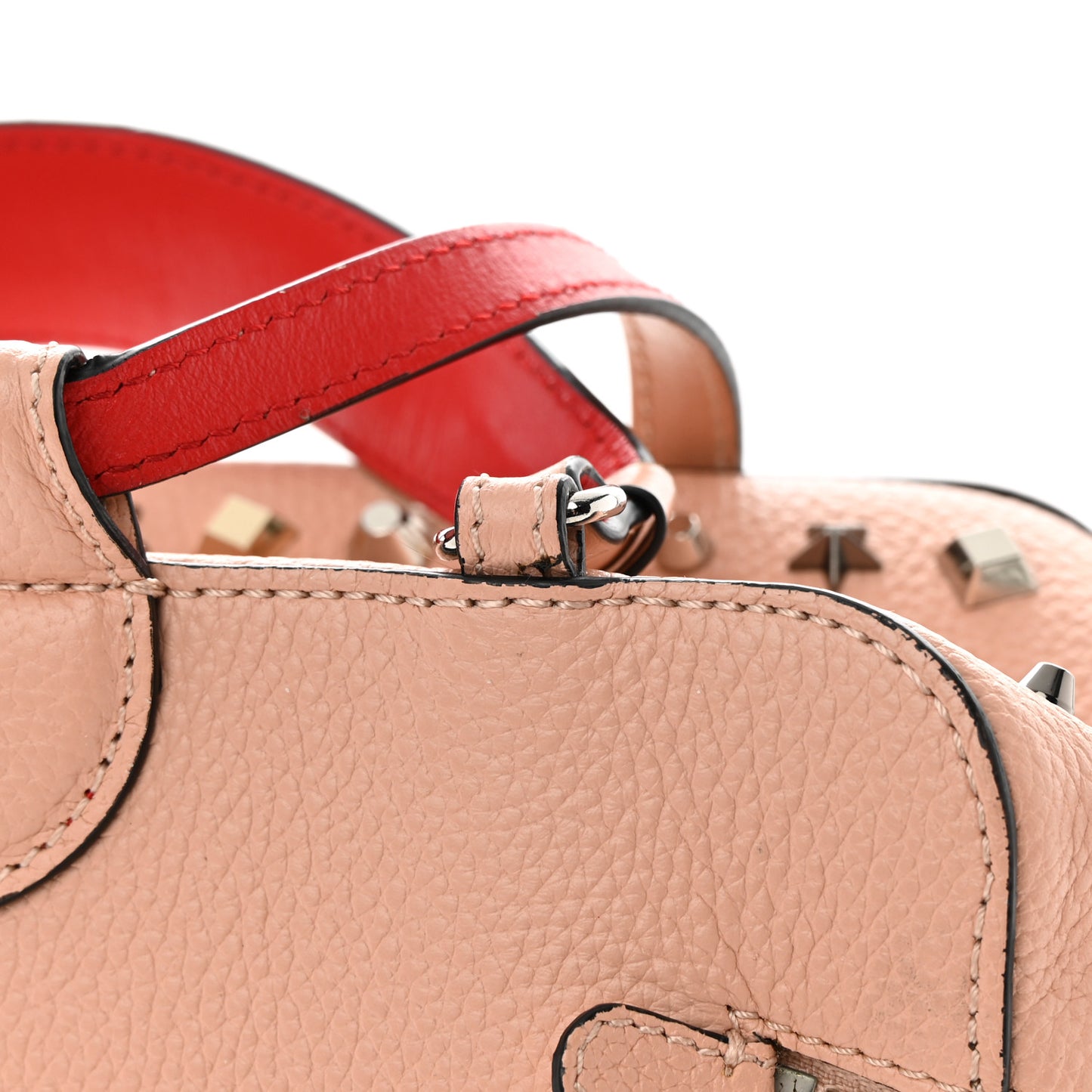 Calfskin Rubylou Love Backpack Pink