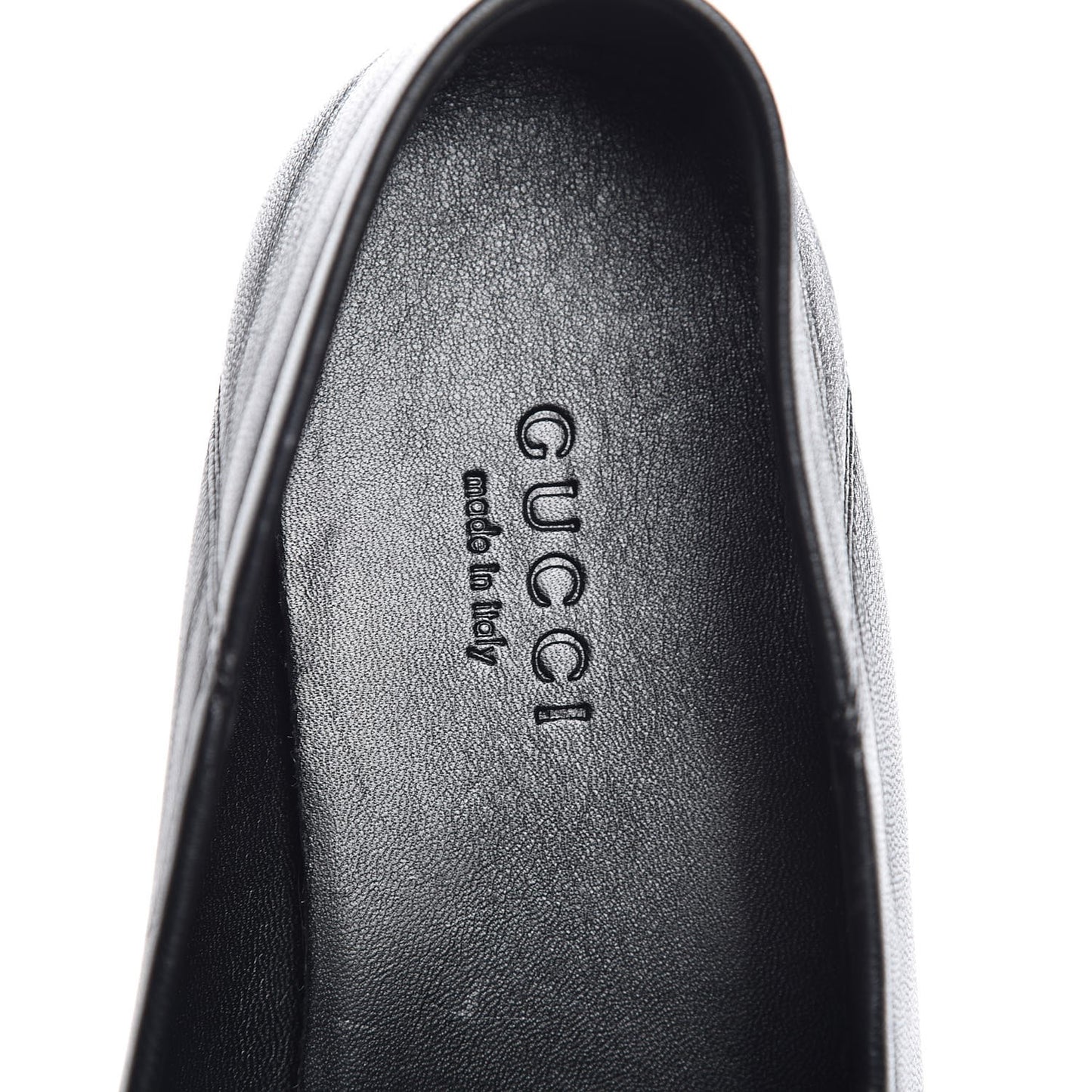 Lambskin Womens Brixton Horsebit Loafers 36.5 Black