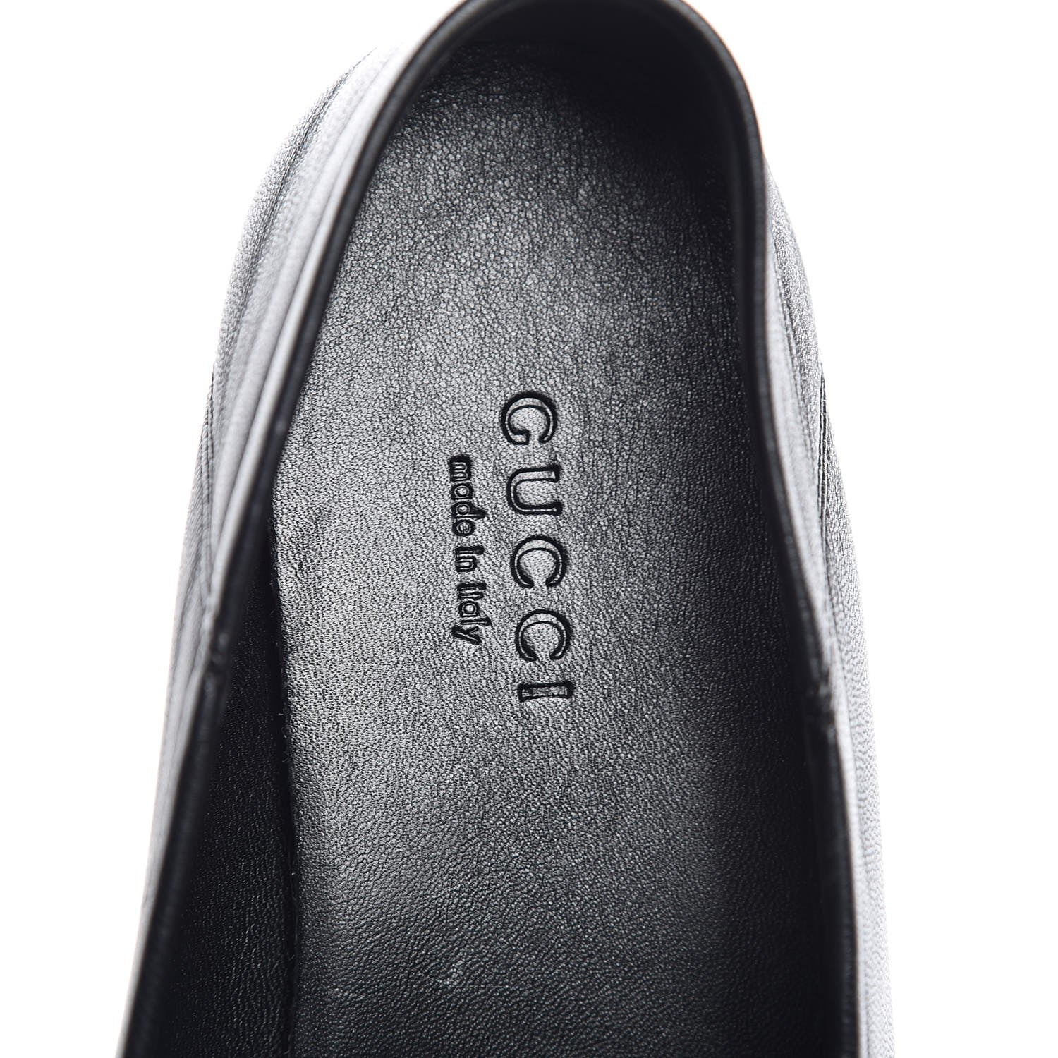 Gucci Lambskin Womens Brixton Horsebit Loafers 36.5 Black 13 of 18