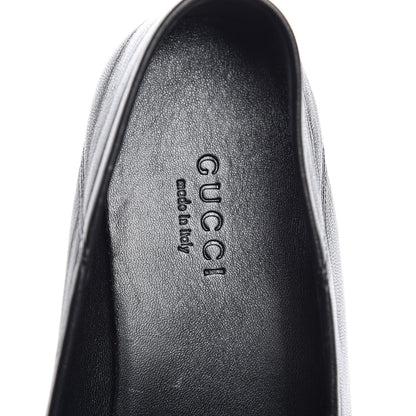 Gucci Lambskin Womens Brixton Horsebit Loafers 36.5 Black 13 of 18