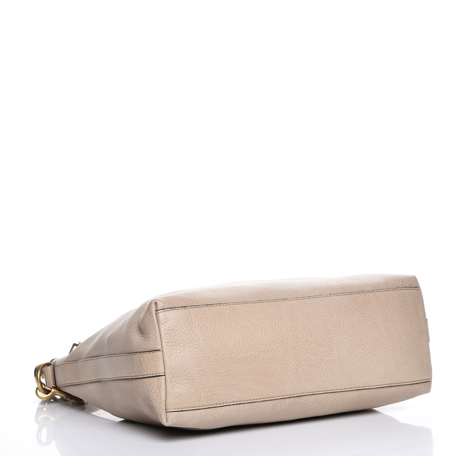 Gucci Pebbled Calfskin Small Miss GG Hobo Beige 5 of 11