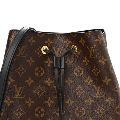 Louis Vuitton Monogram Neonoe MM Black 7 of 10