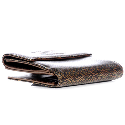 Chanel Caviar CC French Wallet Khaki 4 of 8