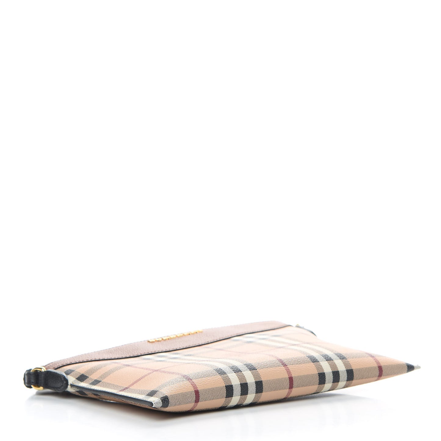 Haymarket Check Peyton Crossbody Clutch Bag Toffee