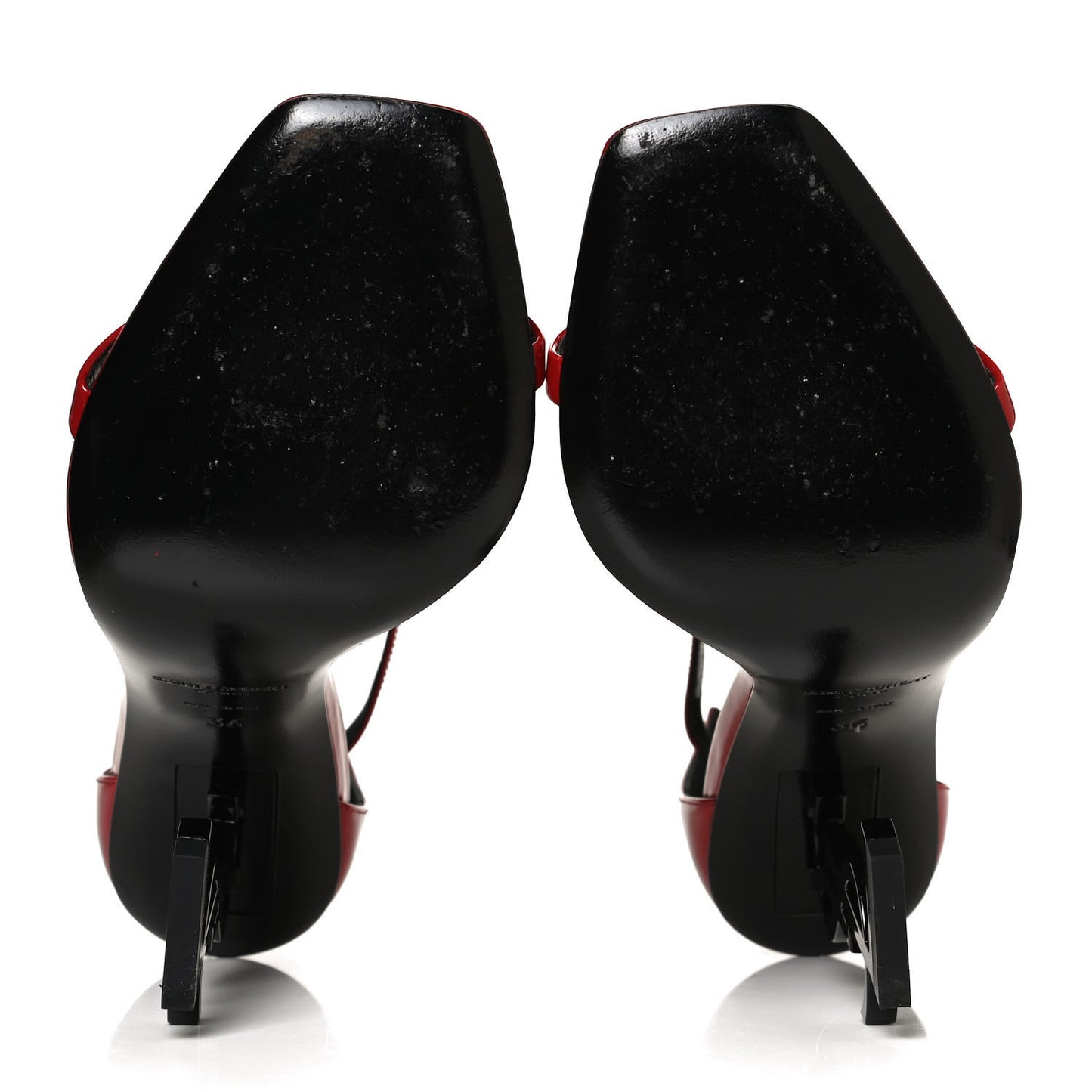Patent Opyum Sandals 36 Red