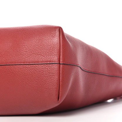 Prada Vitello Daino Tote Rosso 7 of 11