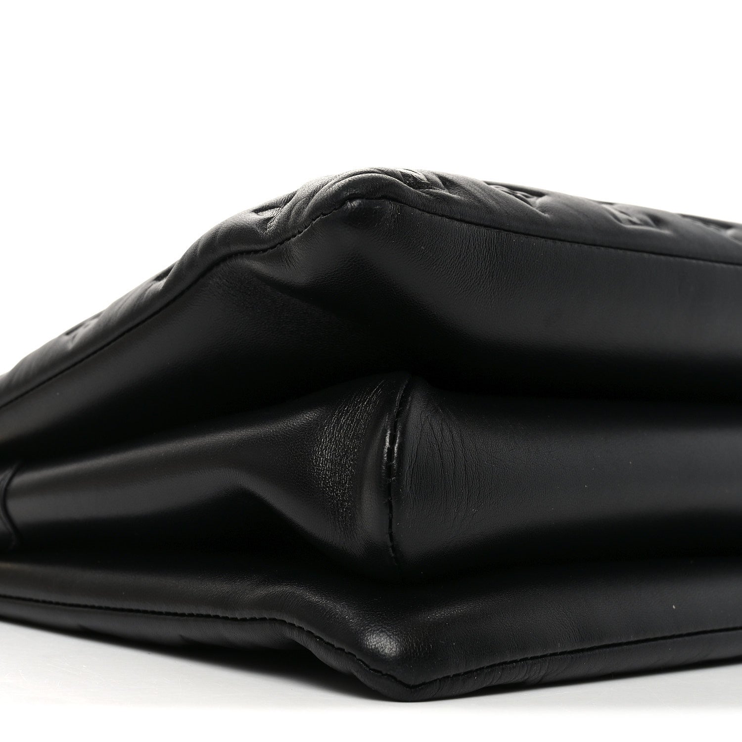 Louis Vuitton Lambskin Embossed Monogram Coussin MM Black 15 of 16