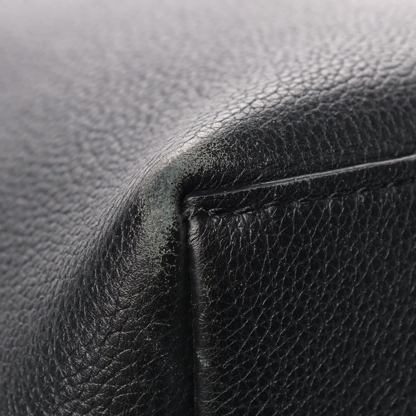Calfskin Lockme Go Tote Black