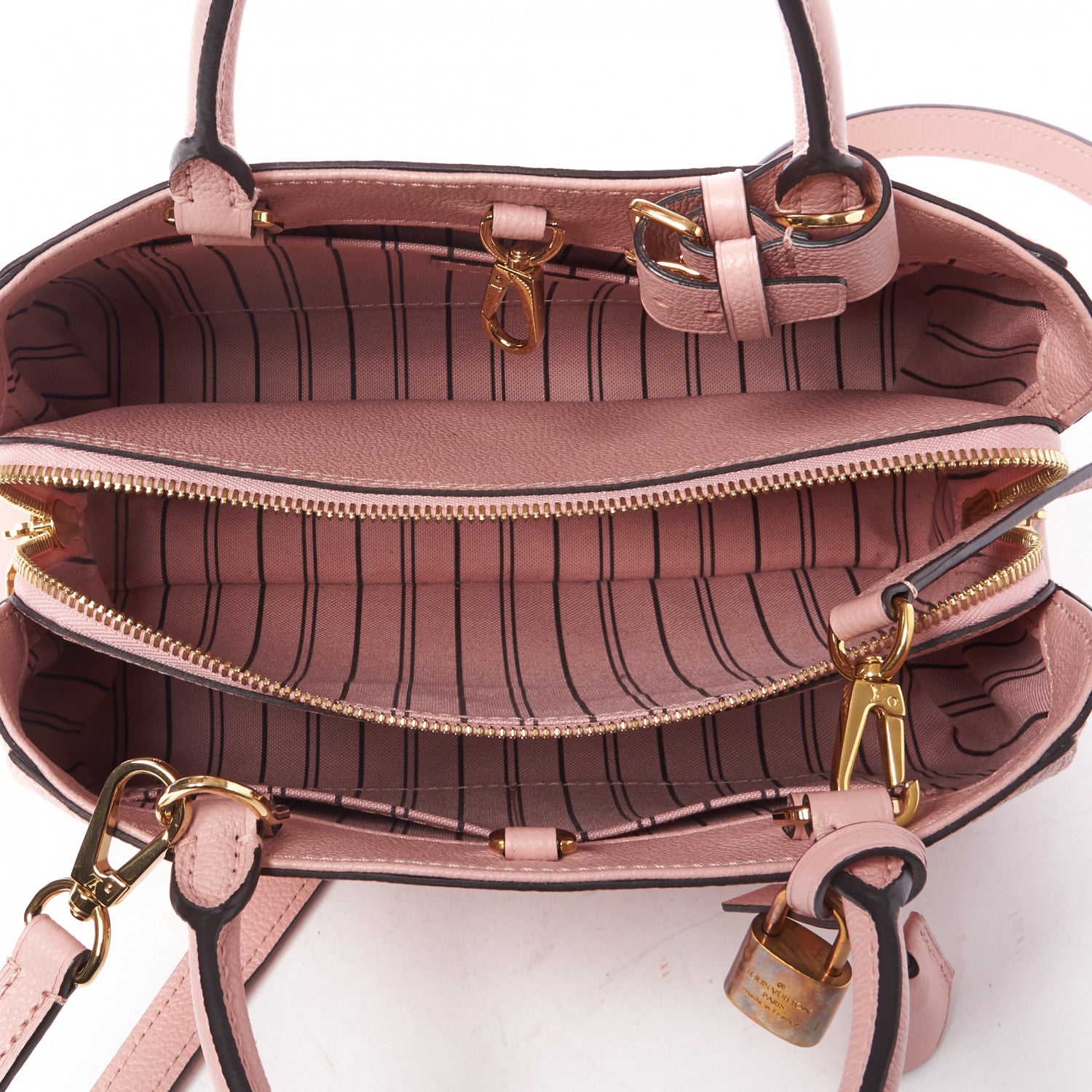 Louis Vuitton Empreinte Montaigne BB Rose Poudre 4 of 8