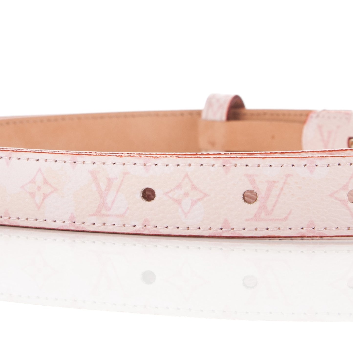 Monogram Belt 90 36 Pink