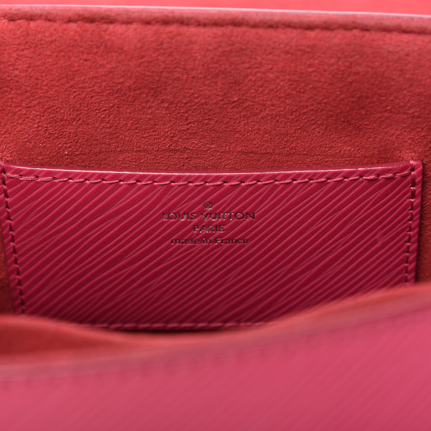 Epi Twist Shoulder Bag MM Hot Pink